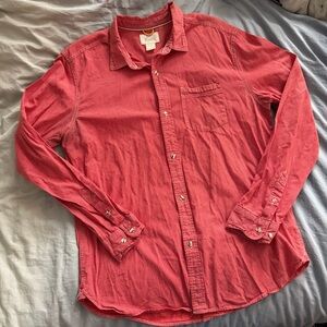 Koto Urban Outfitters Red Seigaiha Japanese wave print cotton Shirt